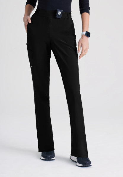 Women's Grey's Anatomy Evolve "Cosmo" Pant in Petite Length - BodyMoves Scrubs Boutique